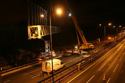 Gantry installation